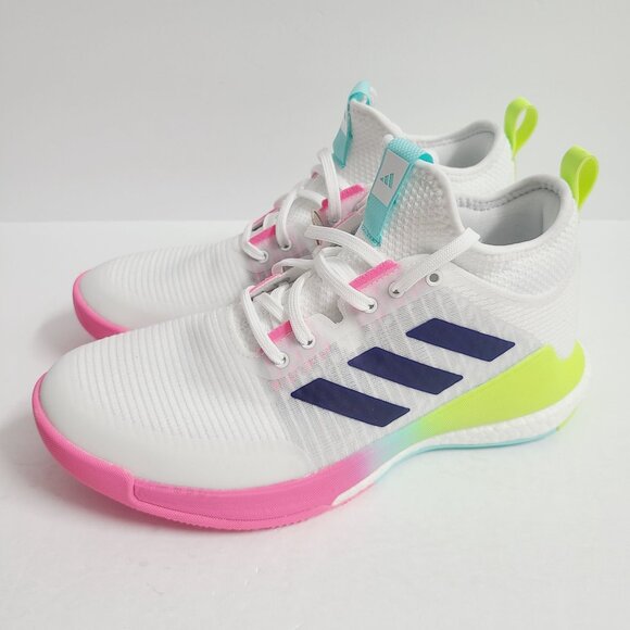 NEW Adidas Womens CrazyFlight Mid Volleyball Shoes HP3337...